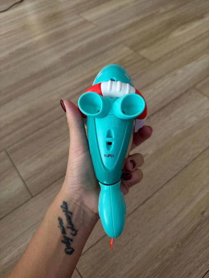 Renkli Turkuaz Balık Su Oyuncağı - Görsel 2