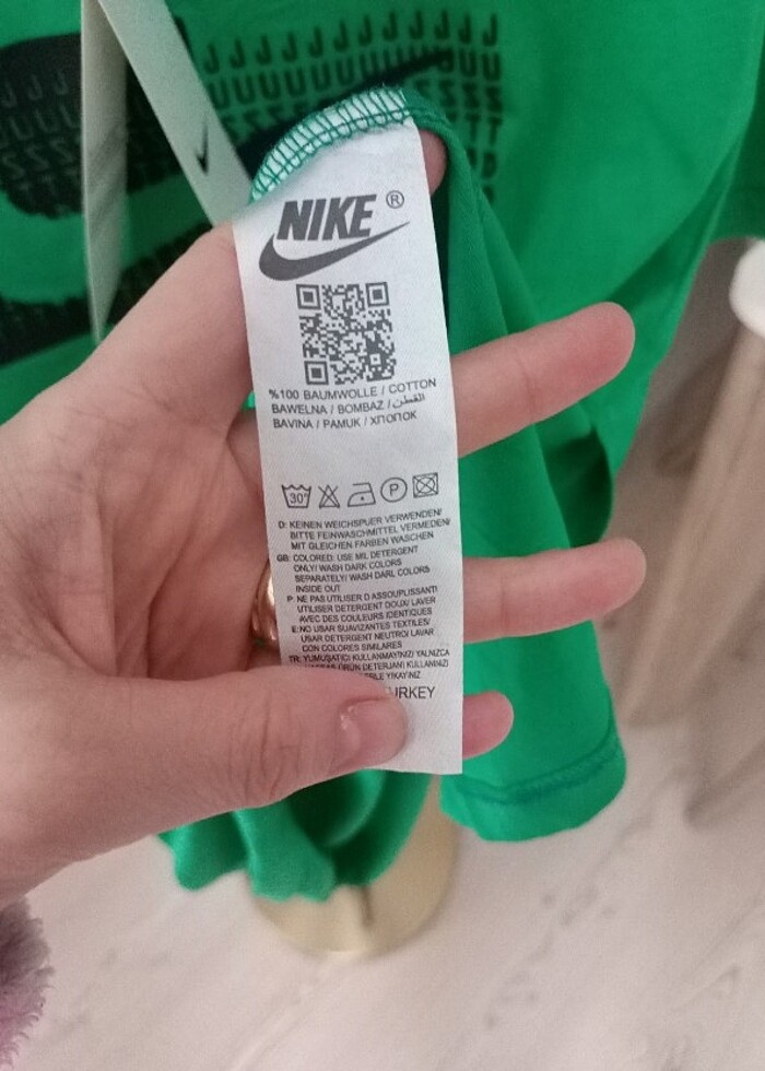 Nike erkek t-shirt yüzde yüz pamuk - Görsel 5