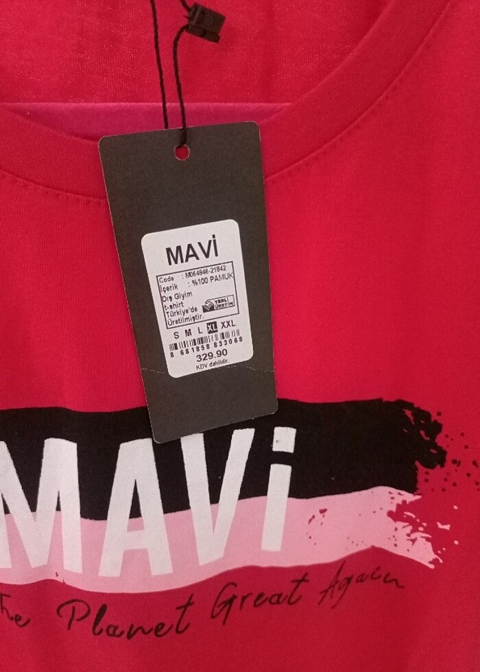 Mavi t-shirt  - Görsel 2