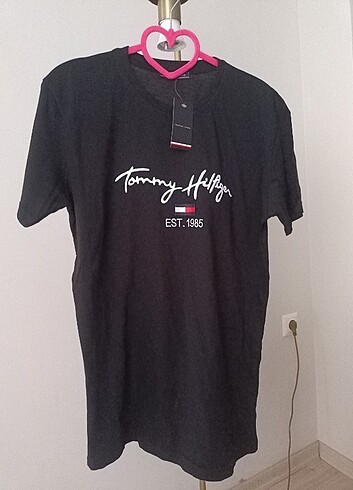 Tommy Hilfiger t-shirt yüzde yüz pamuk 