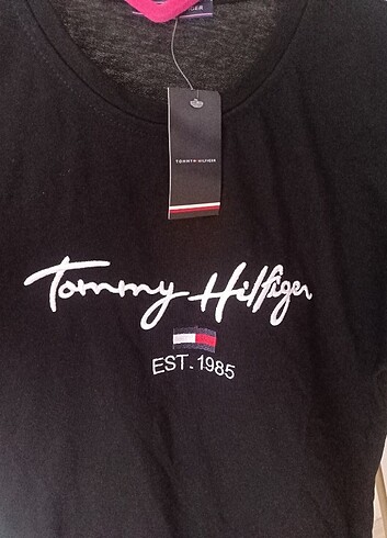 Tommy Hilfiger t-shirt yüzde yüz pamuk  - Görsel 3