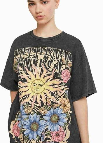 Bershka t-shirt  - Görsel 2