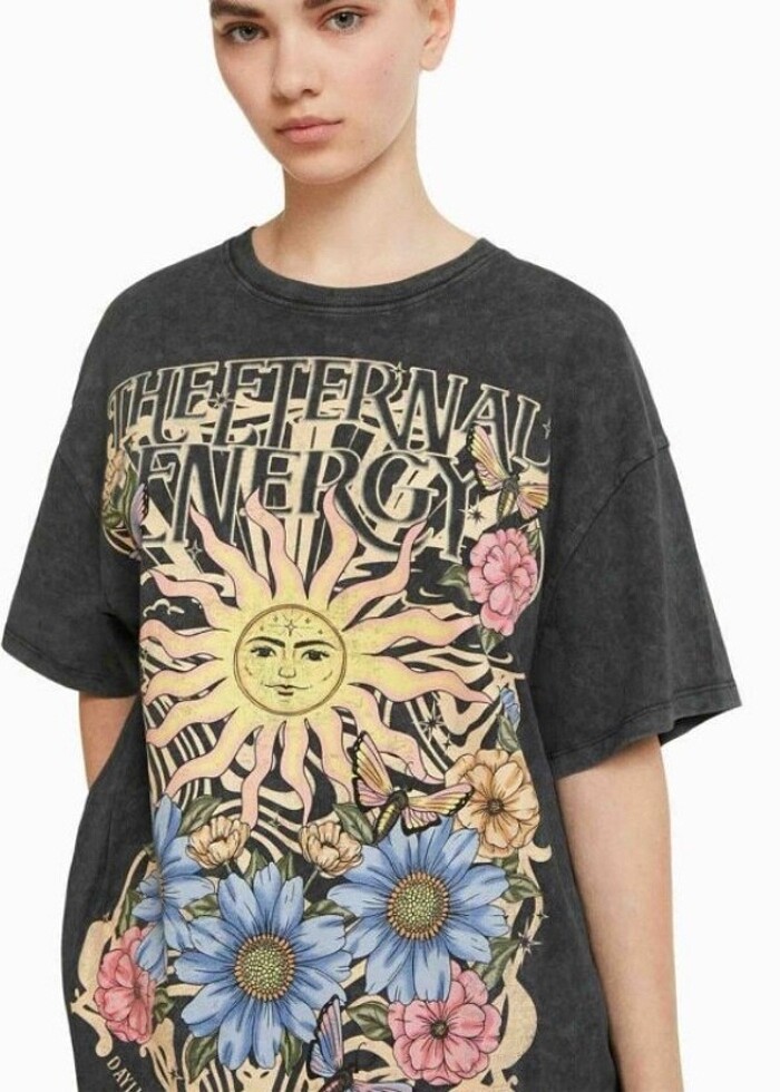 Bershka t-shirt  - Görsel 2