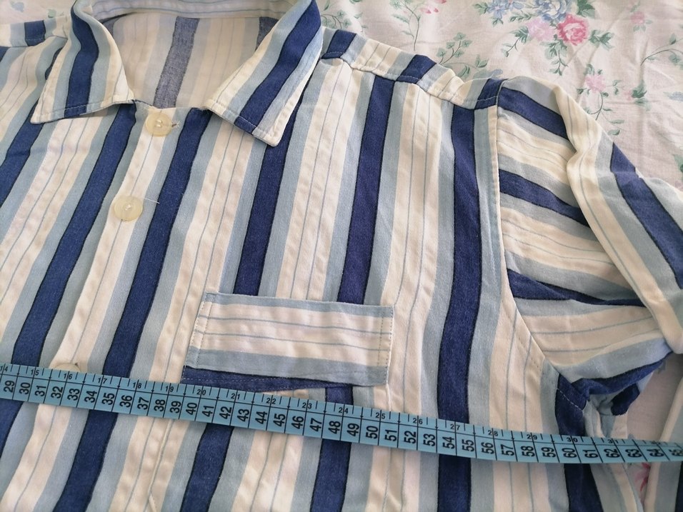 Özel dikim nostaljik gafur pijama takımiadesiz tahmn L - Görsel 3