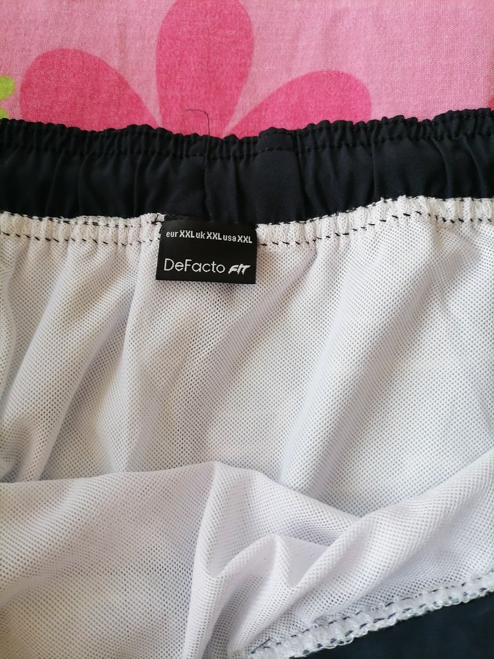 Yeni Defacto mavi Erkek Mayoiadesiz XXL - Görsel 3