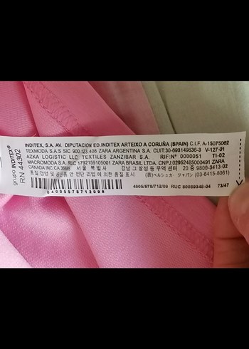 Zara Barbie Baskılı Pembe Kız Boleroiadesiz 5-6 yaş - Görsel 5