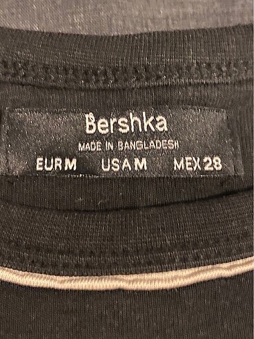 Bershka Siyah crop