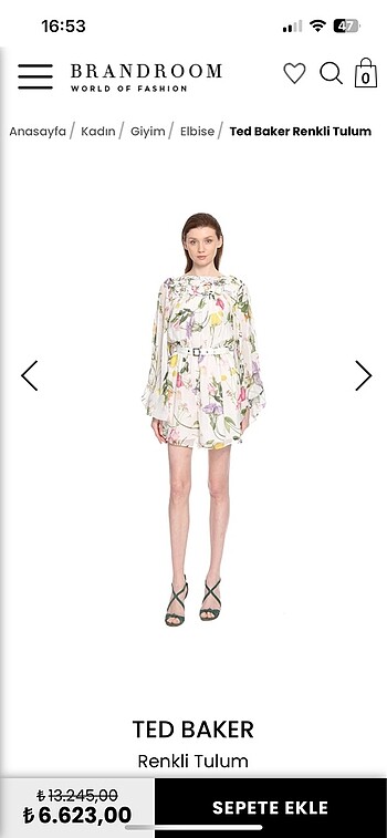 Ted baker elbise