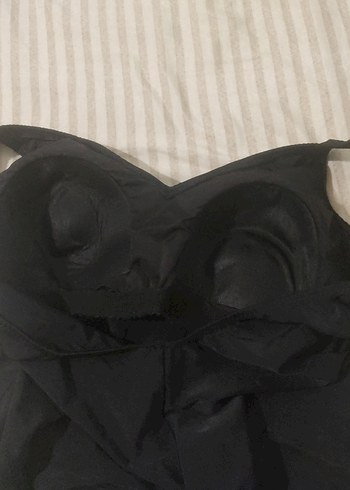 Siyah Midi Kadın Mayo - Görsel 5