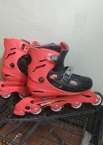 Renkli Kemerli Erkek Kaykay Patenleri - Görsel 2