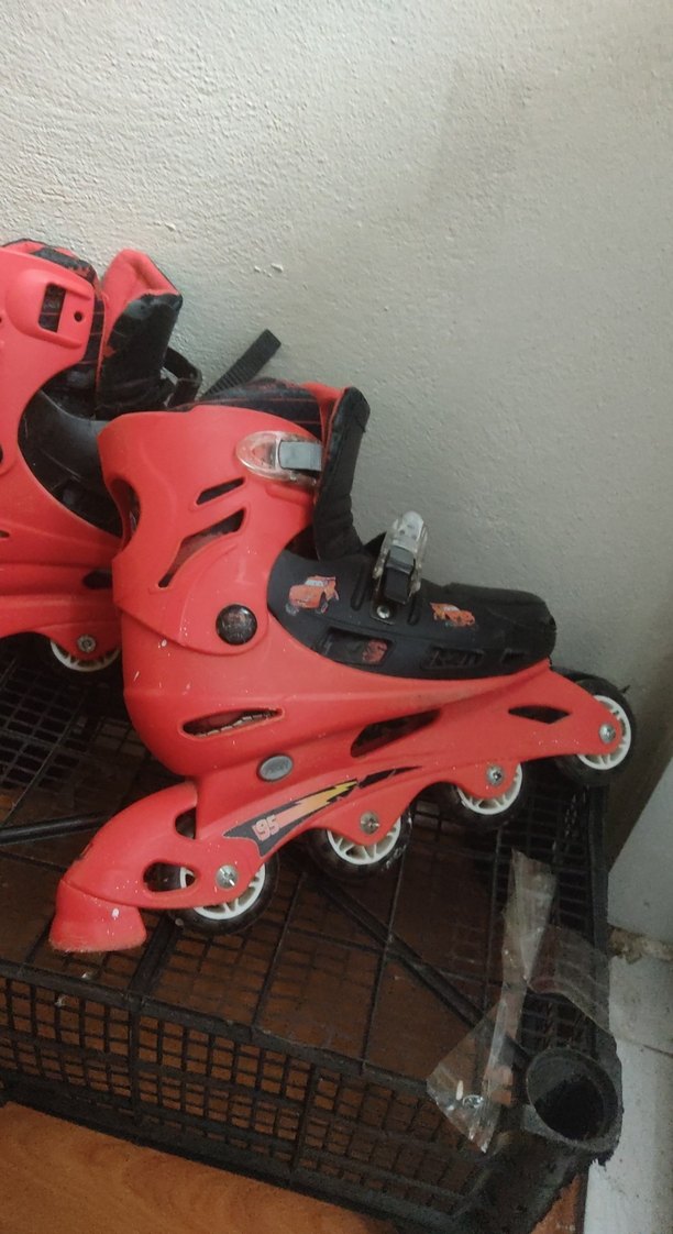 Renkli Kemerli Erkek Kaykay Patenleri - Görsel 3