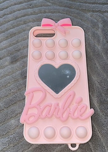 Düğmeli Pembe Barbie Telefon Kılıfı - Görsel 2