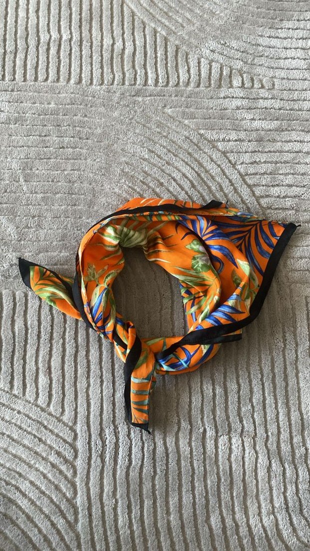 Renkli Bohem Kadın Fular - Görsel 2