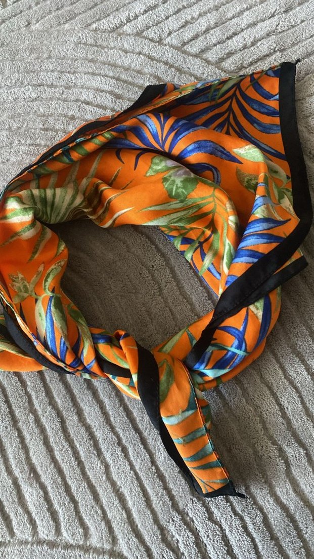 Renkli Bohem Kadın Fular - Görsel 3