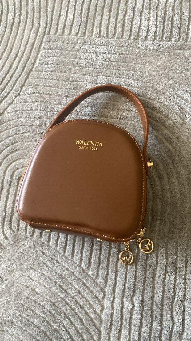 Bej Deri Kadın Çanta - Walentia - Görsel 3
