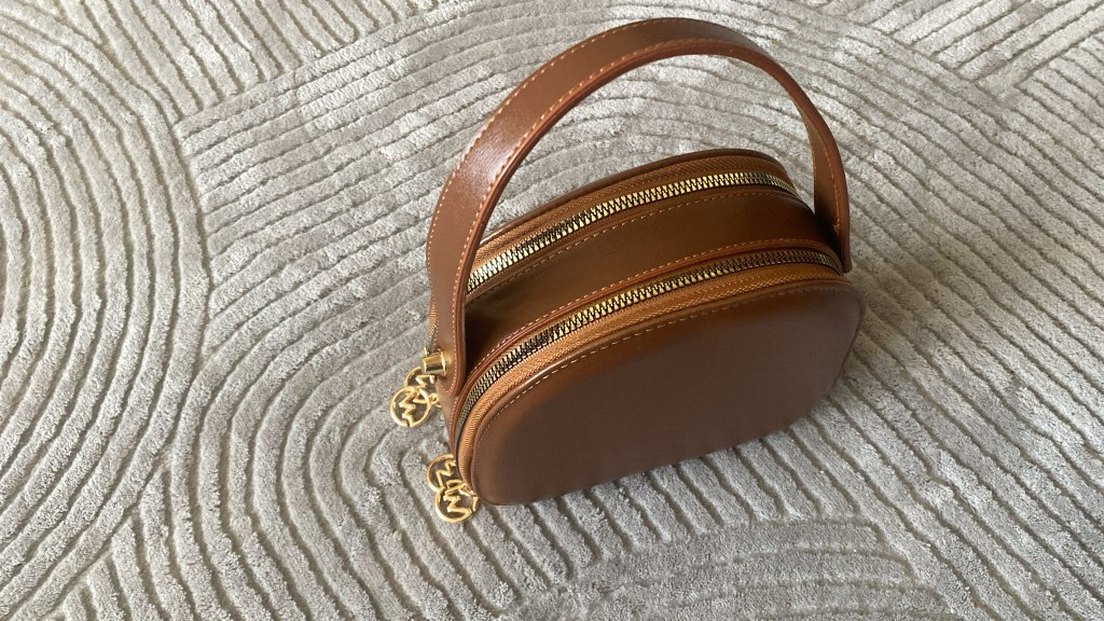 Bej Deri Kadın Çanta - Walentia - Görsel 4