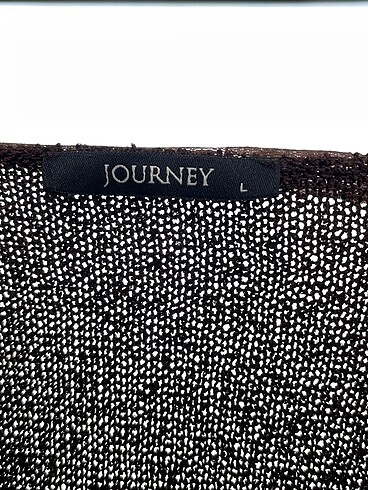 l Beden kahverengi Renk Journey Hırka %70 İndirimli.