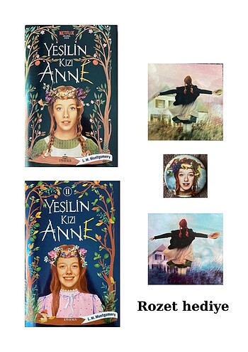 YEŞİLİN KIZI ANNE CİLTLİ 1. VE 2. KİTAP