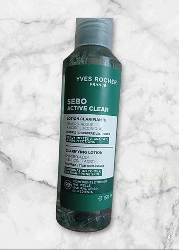 Yves Rocher Sebo Active Clear Yüz Temizleyici - Görsel 2