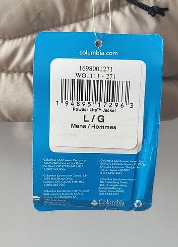 Columbia ERKEK MONT (ORJİNAL) - Görsel 5