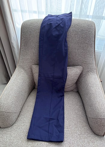 36 Beden mavi Renk Kadın Mavi Denim Normal Kesim Pantolon