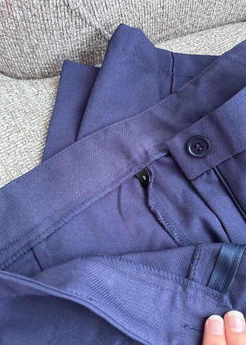 Trendyol & Milla Kadın Mavi Denim Normal Kesim Pantolon