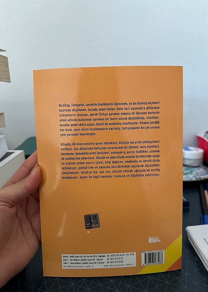 Türkçenin Sesdizimi Ömer DEMİRCAN - Görsel 2