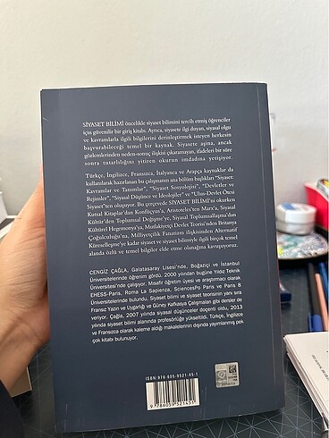 SİYASET BİLİMİ Cengiz ÇAĞLA - Görsel 2