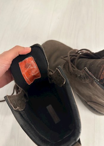 Kahverengi Süet Harley-Davidson Biker Bot - Görsel 5