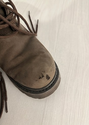 Kahverengi Süet Harley-Davidson Biker Bot - Görsel 8