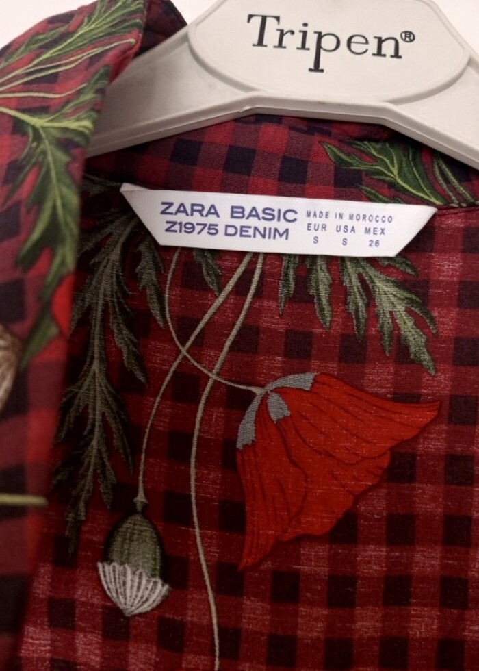 Zara gömlek elbise - Görsel 2