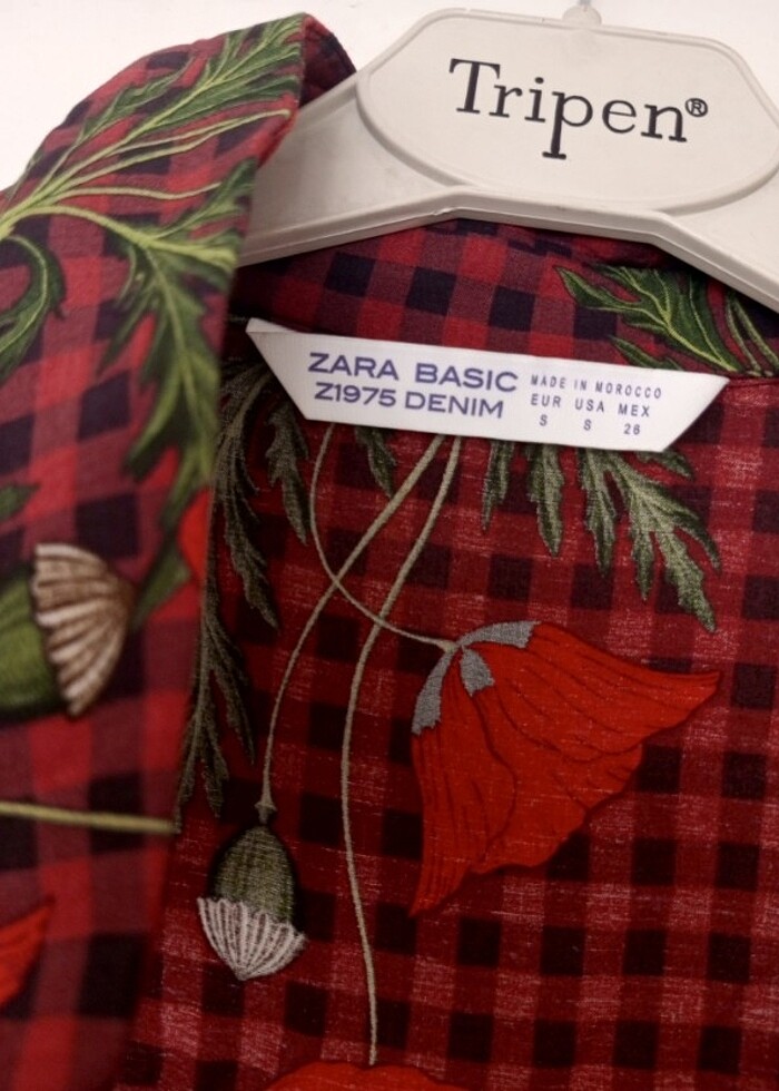 Zara gömlek elbise - Görsel 5