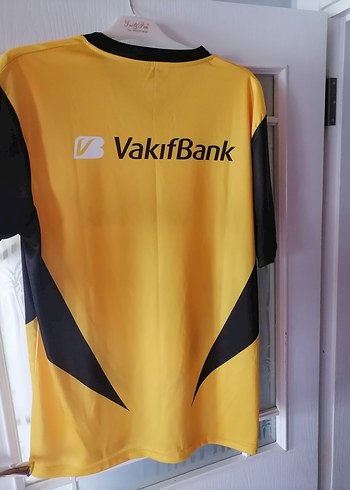 Diğer Sarı V-Yaka Kısa Kollu ORİJİNAL VAKIFBANK FORMA
