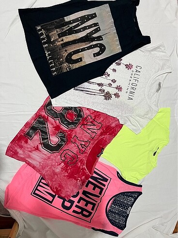 Yazlık bluz t shirt crop