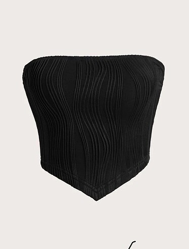 Straplez Crop Top