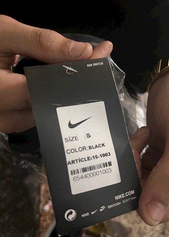 Nike Nike Gri Yüksek Yakalı Fermuarlı Sweatshirt