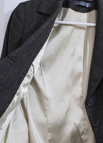 xs Beden kahverengi Renk Koton Xs Blazer Ceket