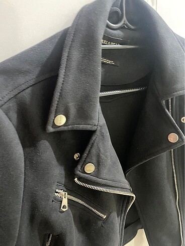 Pull and Bear pull and bear suet biker ceket