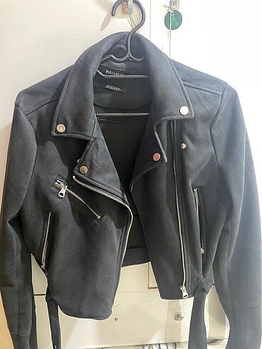 m Beden pull and bear suet biker ceket