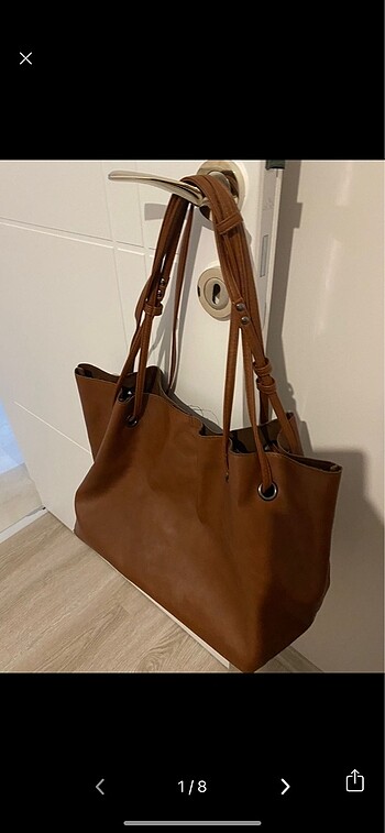 Mavi Shopper Çanta