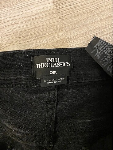 s Beden Zara crop flare jean