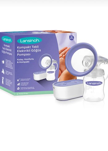 Lansinoh Kompakt Tekli Elektrikli Göğüs Pompası