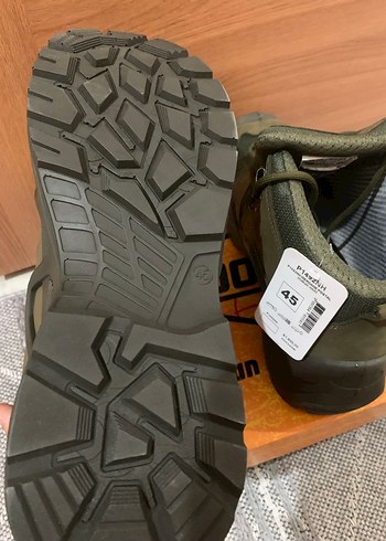 45 Beden haki Renk Scooter nubuk deri bot