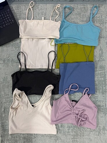 toplu bluz paketi crop