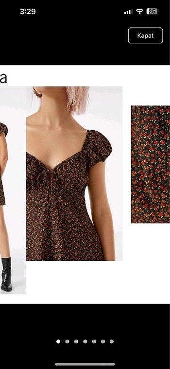 bershka elbise