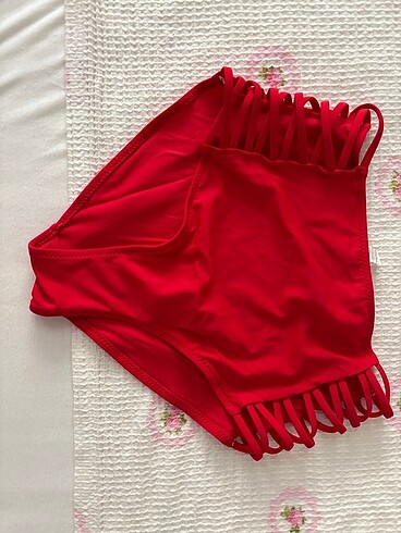 Penti Yüksek Bel Kırmızı Bikini Altı