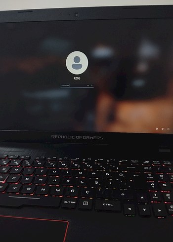 Asus Rog GL553 VD Leptop - Görsel 9