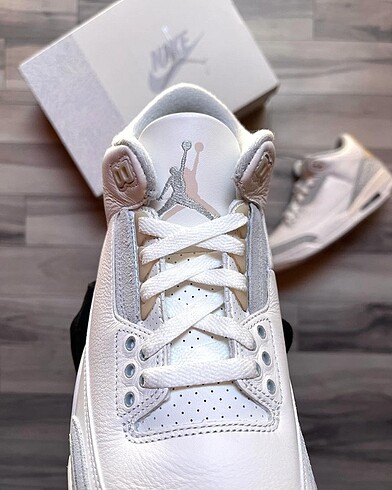 tek ebat Beden beyaz Renk Nike Air Jordan Retro 3 