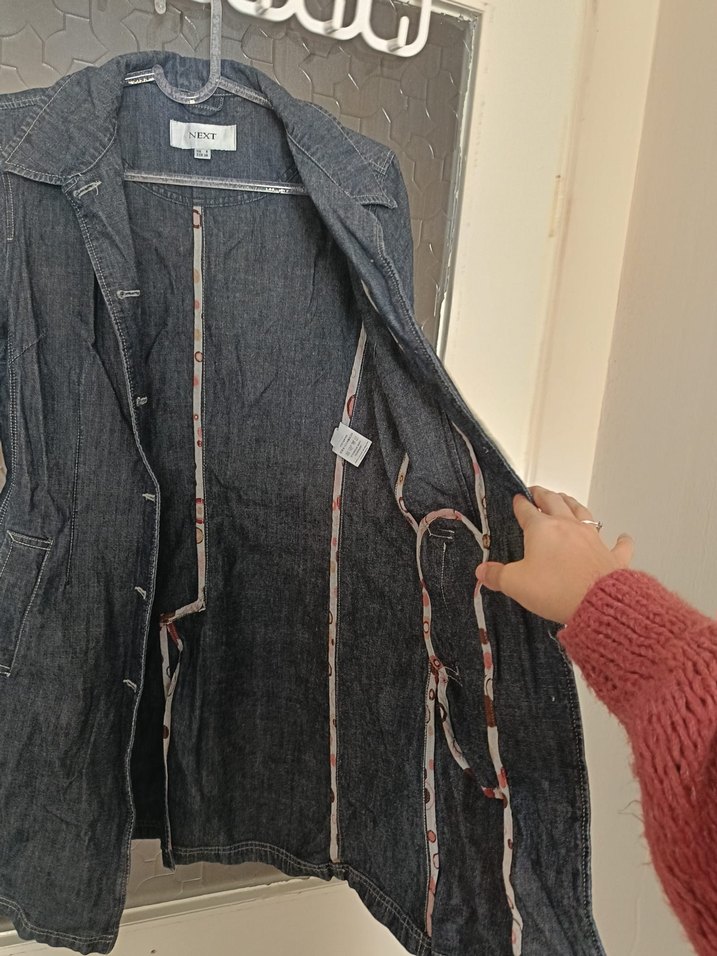 Kadın Denim Kot Ceket - Görsel 2