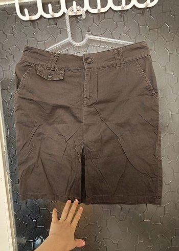 Kahverengi Mini Etek - Görsel 2